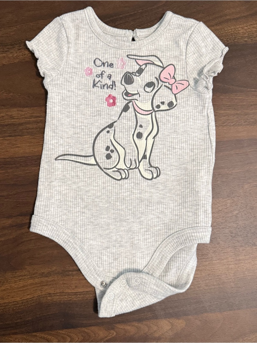 Baby girl 101 Dalmatians Disney onesie